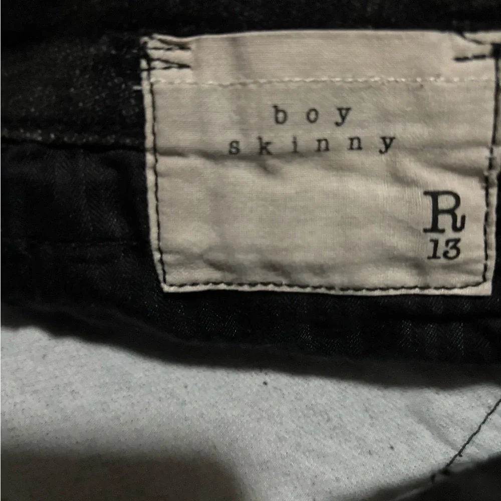 R13 Leopard Ombre jeans - Picture 5 of 7